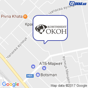 КОНТИНЕНТ ВІКОН на мапі КОНТИНЕНТ ВІКОН на мапі