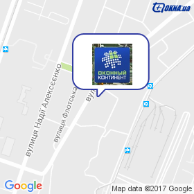 Континент Плюс на мапі