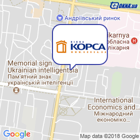 Korsa, Avtoryzovannyy dyler on the map Korsa, Avtoryzovannyy dyler on the map