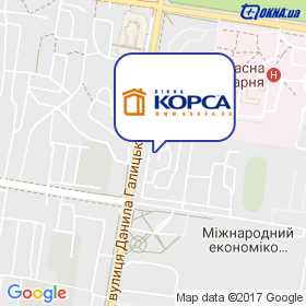 Корса, Авторизованный дилер на карте