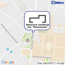 Кравченко С.А. на карте