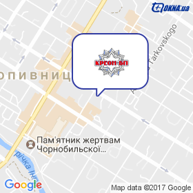 Креон-БП на мапі Креон-БП на мапі