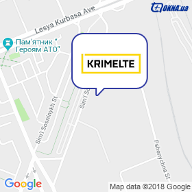 Krimelte Ukraine on the map Krimelte Ukraine on the map