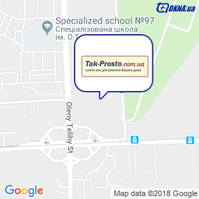 Tak prosto on the map