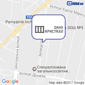 Кристал на мапі Кристал на мапі