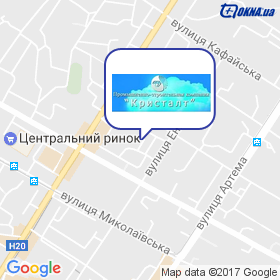 Крісталт ПСК на мапі Крісталт ПСК на мапі
