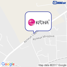 Крона, ВКФ на мапі Крона, ВКФ на мапі