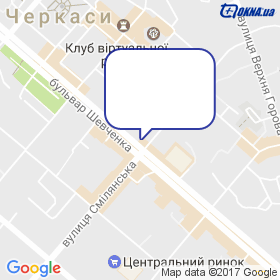 Круг-Вікна на мапі Круг-Вікна на мапі