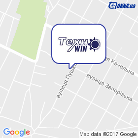 Техновін, НПГ на мапі Техновін, НПГ на мапі