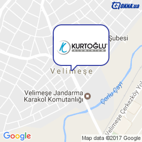 Kurtoglu Aluminium A.S. на карте Kurtoglu Aluminium A.S. на карте