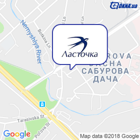 Lastochka on the map Lastochka on the map