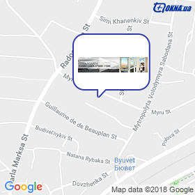 Levyschenko on the map Levyschenko on the map