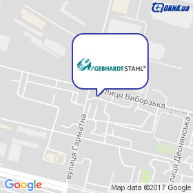 Gebhardt-Stahl GMBH на мапі Gebhardt-Stahl GMBH на мапі