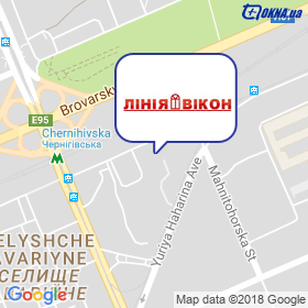 Linia Vikon on the map