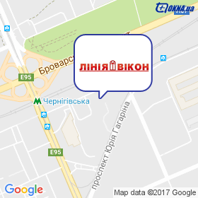 ЛИНИЯ ОКОН на карте