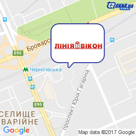 ЛІНІЯ ВІКОН на мапі