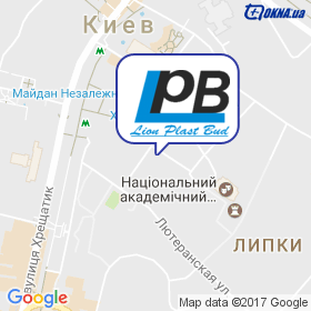 Лион Пласт-Буд на карте Лион Пласт-Буд на карте