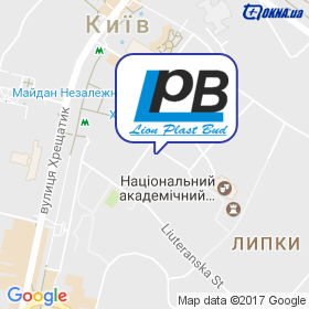 Ліон Пласт-Буд на мапі Ліон Пласт-Буд на мапі