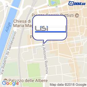 LISI Srl on the map LISI Srl on the map