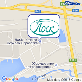 Losk, ChPKF on the map Losk, ChPKF on the map