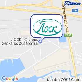 Лоск, ПВКФ на мапі Лоск, ПВКФ на мапі