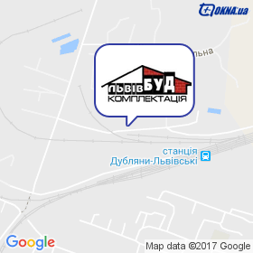 Львовбудкомплектация на карте Львовбудкомплектация на карте