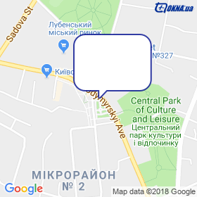 Predstavytel'stvo Stekloplast v h.Lubny on the map