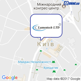 ЛЮМЕНТЕХ на мапі ЛЮМЕНТЕХ на мапі