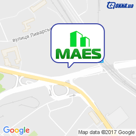 MAES на мапі MAES на мапі