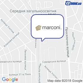 Маrconi UA на мапі Маrconi UA на мапі