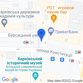 Маркіза Харків на мапі Маркіза Харків на мапі