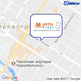 Мартел Буд Пласт на карте Мартел Буд Пласт на карте