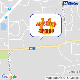 Master Levsha on the map