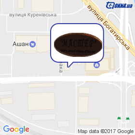 МАЙСТЕР на мапі МАЙСТЕР на мапі