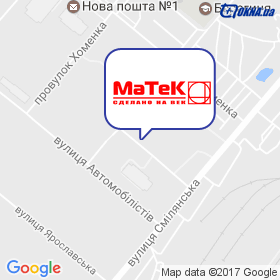 МаТеК на мапі МаТеК на мапі