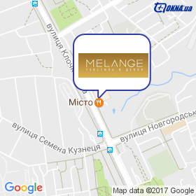 MELANGE на мапі MELANGE на мапі