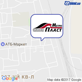 Метропласт на карте Метропласт на карте