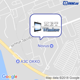 MET Window на мапі MET Window на мапі