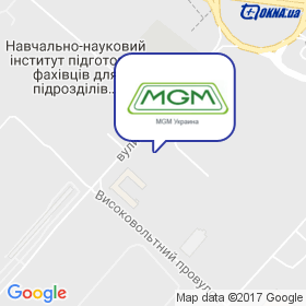 MGM Украина на карте MGM Украина на карте