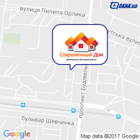 Современный Дом - ФОП Слученков А.Н. на карте Современный Дом - ФОП Слученков А.Н. на карте