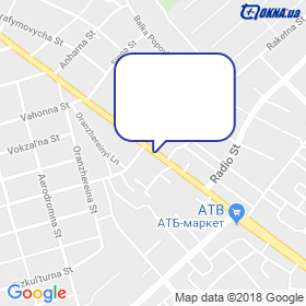 Myr Komforta on the map Myr Komforta on the map