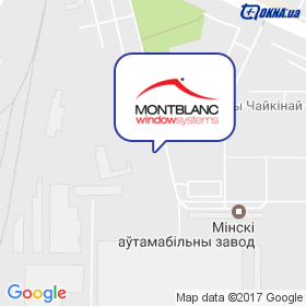 MONTBLANC на карте MONTBLANC на карте