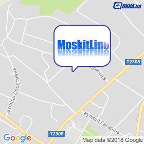 MoskitLine на мапі