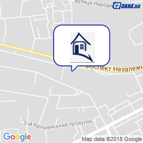 Надійні Вікна на мапі Надійні Вікна на мапі