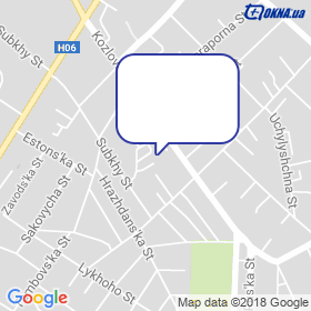 Narodnye Okna on the map Narodnye Okna on the map