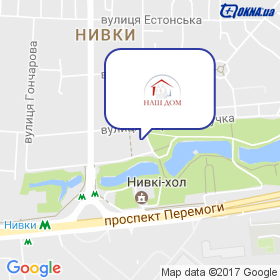 НАШ ДІМ на мапі НАШ ДІМ на мапі
