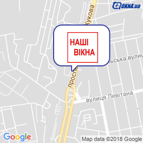 Наші Вікна на карте Наші Вікна на карте