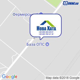 Нова Хата на мапі Нова Хата на мапі