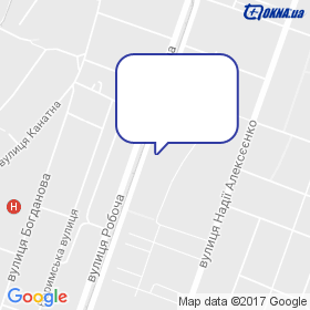 Нова Будова на мапі