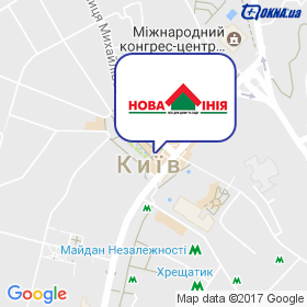 Нова Лінія на мапі